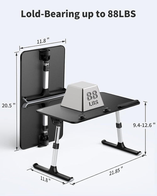 Laptop Desk | Height & Angle Adjustable Laptop Stand for Office, Hangar, Workspace