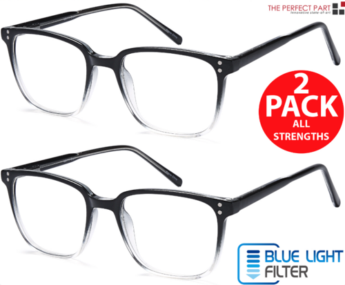 2 PK Blue Light Blocking Reading Glasses