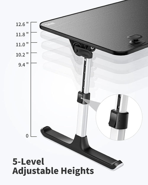 Laptop Desk | Height & Angle Adjustable Laptop Stand for Office, Hangar, Workspace