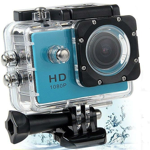 4K Waterproof Camera + RF Remote with Accessories