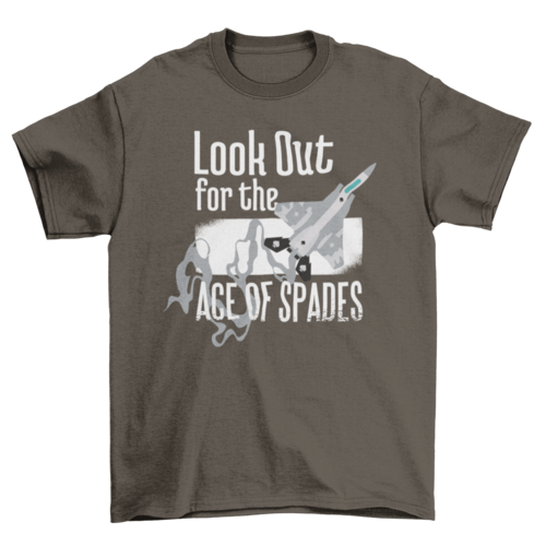 Ace of Spades Aviator Quote T-shirt