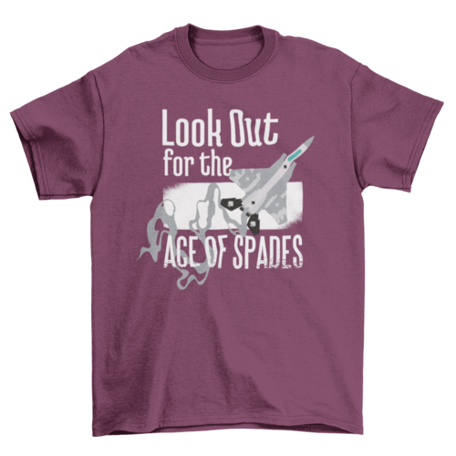 Ace of Spades Aviator Quote T-shirt