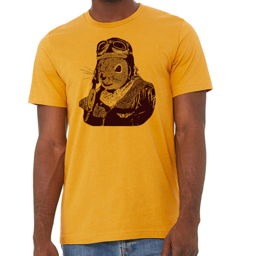 Flying Squirrel Vintage Pilot T-shirt